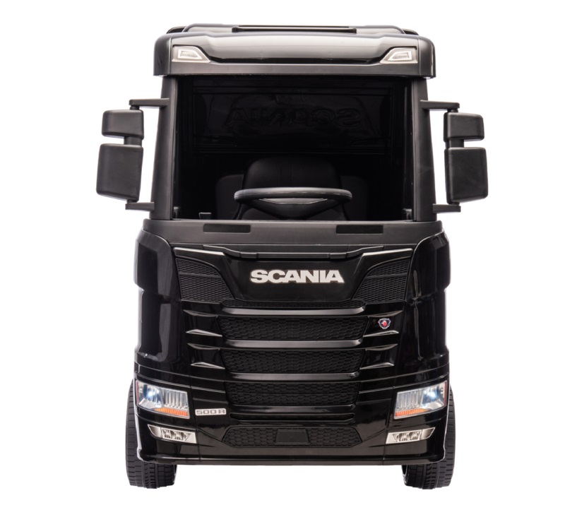 Camion Scania negro