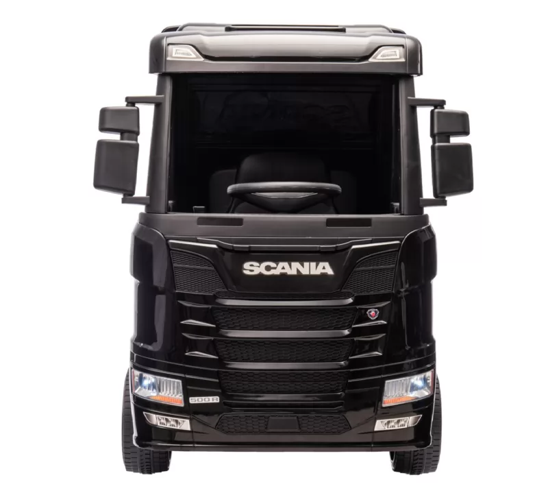 Camion Scania negro
