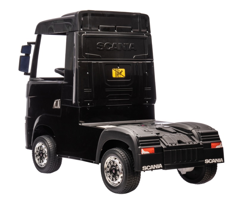 Camion Scania negro