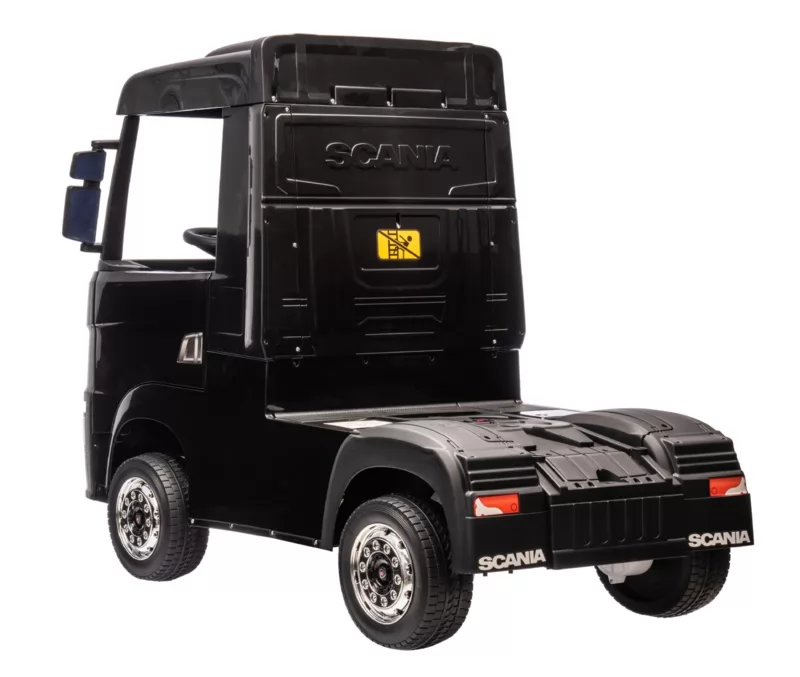 Camion Scania negro