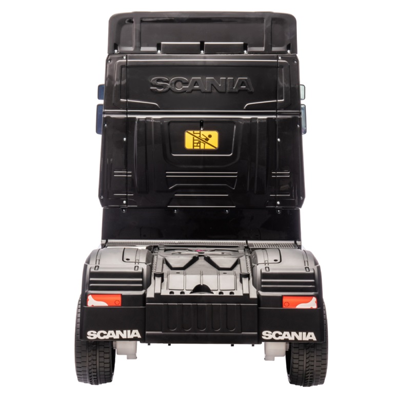 Camion Scania negro
