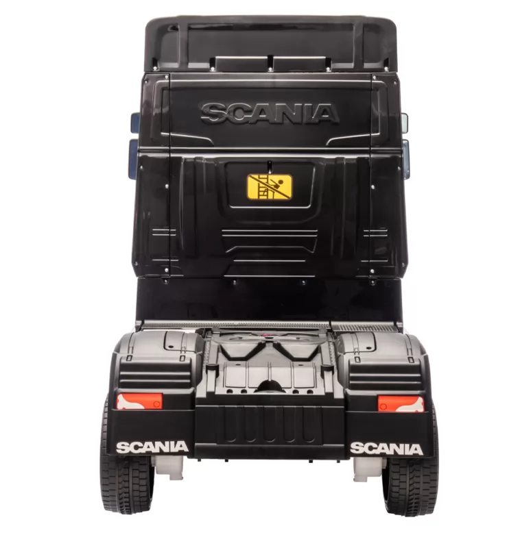 Camion Scania negro