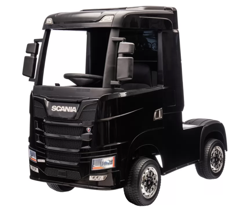 Camion Scania negro