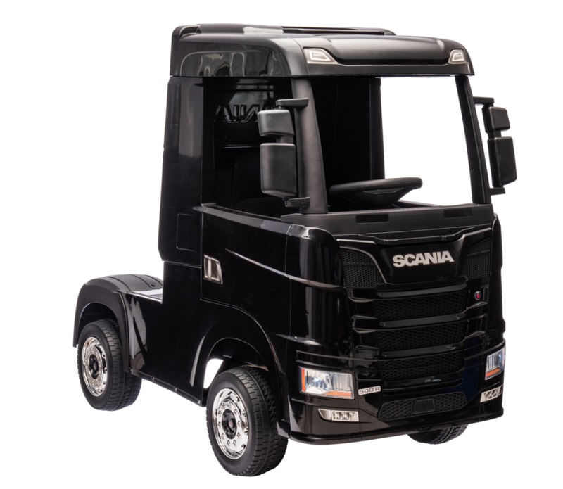 Camion Scania negro