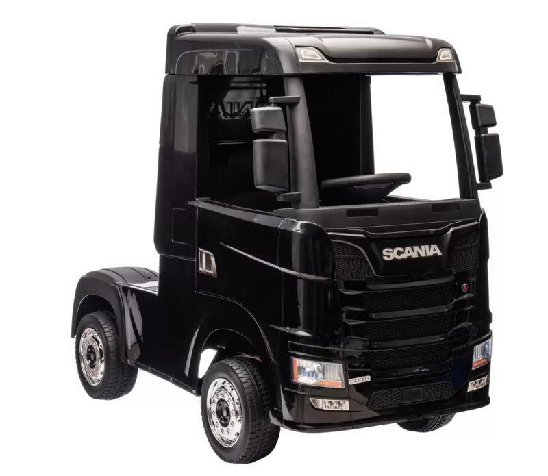 Camion Scania negro