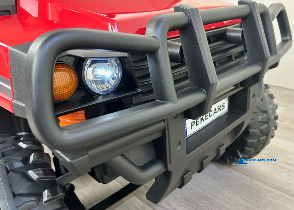 Camioneta Pickup Todoterreno 12V Roja