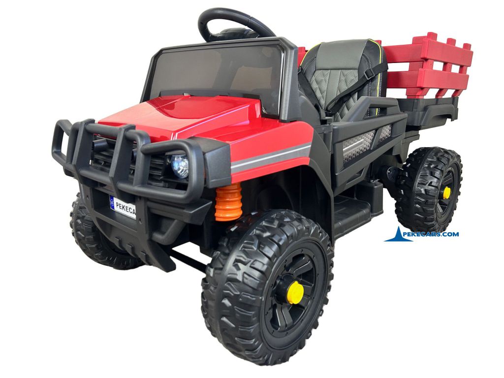 Camioneta Pickup Todoterreno 12V Roja