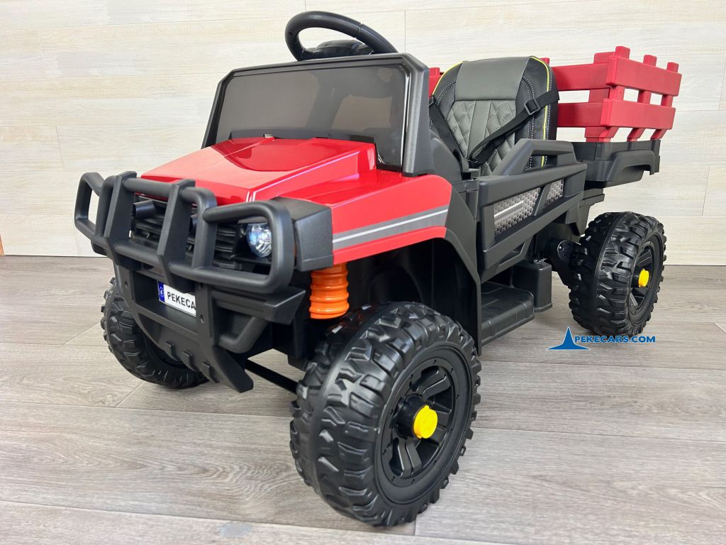 Camioneta Pickup Todoterreno 12V Roja