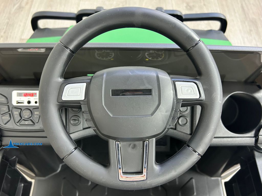 Camioneta Pickup Todoterreno 12V Verde