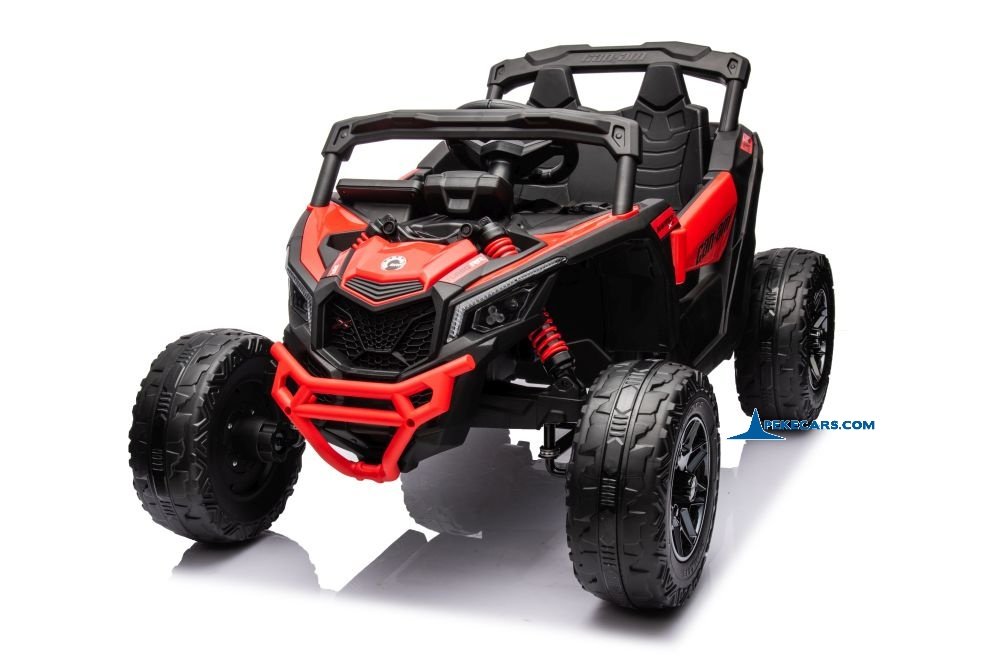 Can AM Maverick Rojo 24V para niños