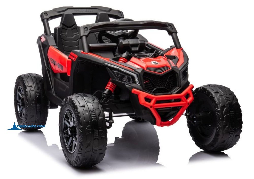 Can AM Maverick Rojo 24V para niños