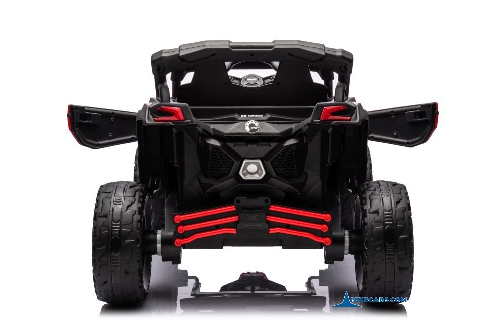 Can AM Maverick Rojo 24V para niños