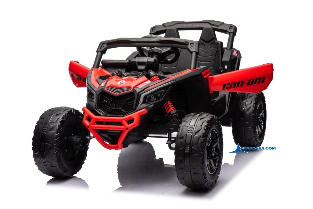 Can AM Maverick Rojo 24V para niños