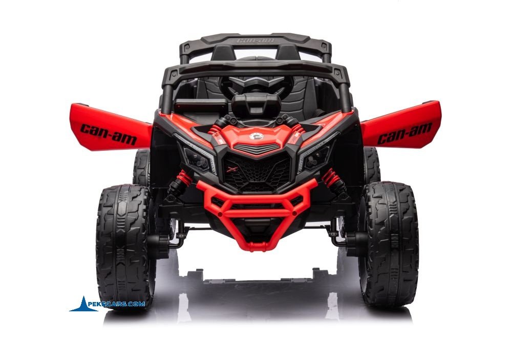 Can AM Maverick Rojo 24V para niños