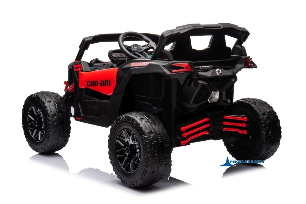 Can AM Maverick Rojo 24V para niños