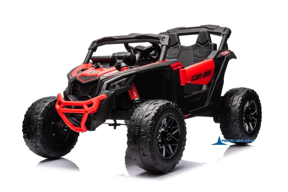 Can AM Maverick Rojo 24V para niños