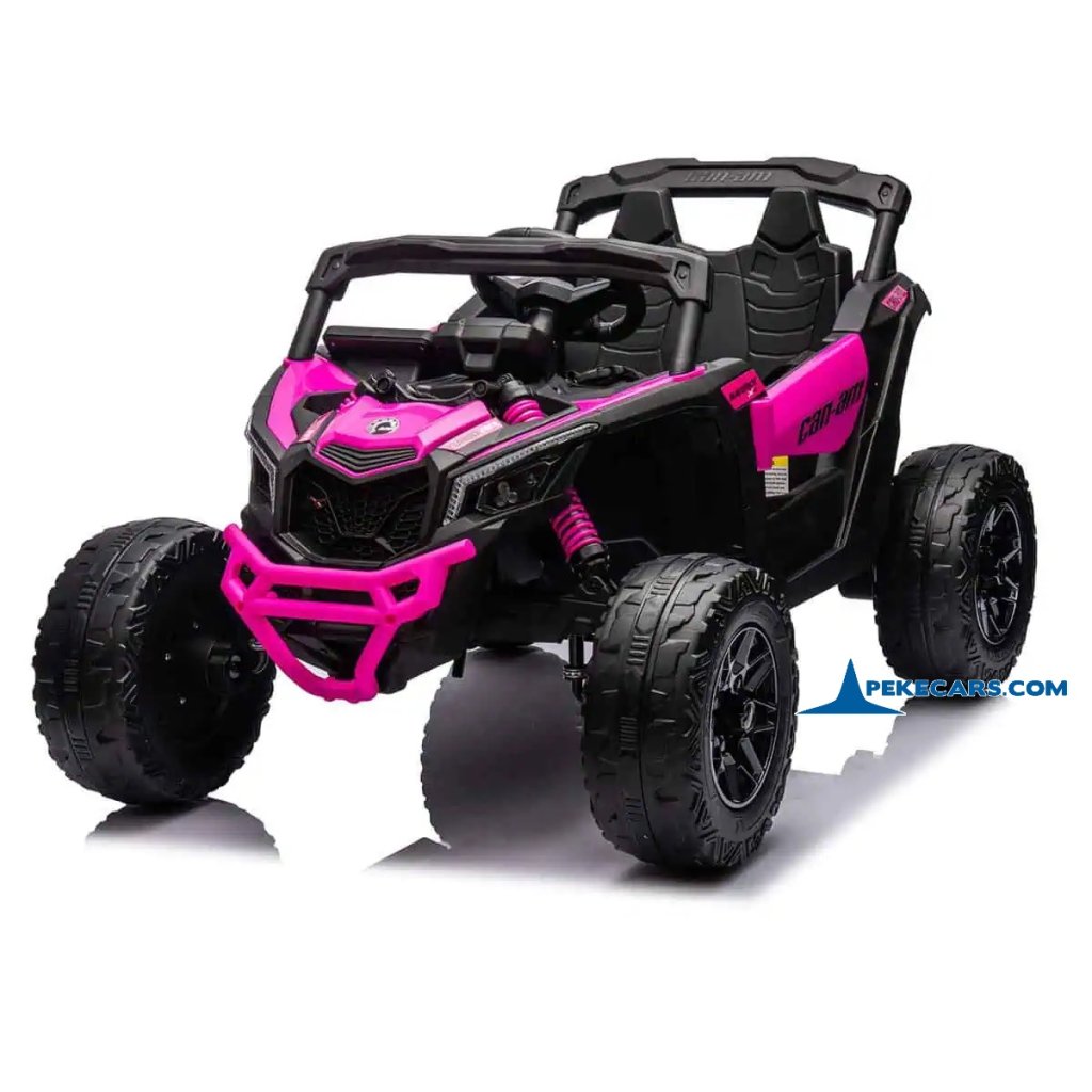 Can AM Maverick Rosa 24V para niños