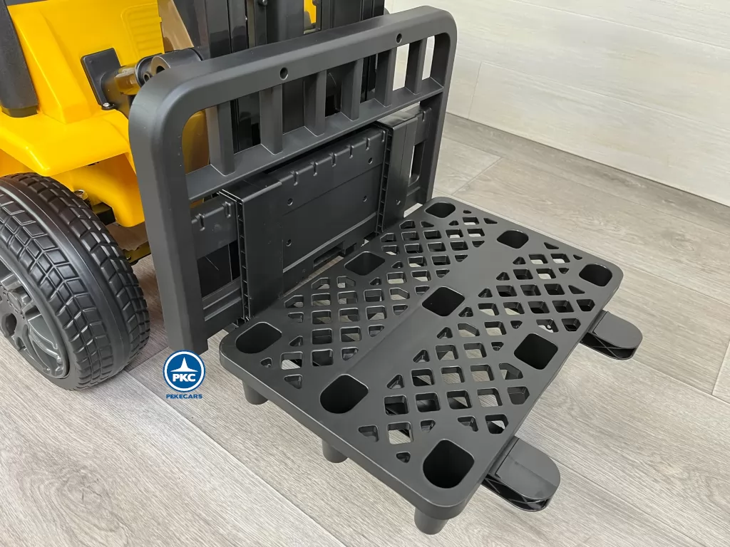 Carretilla Elevadora 12V 2.4G Amarilla palet