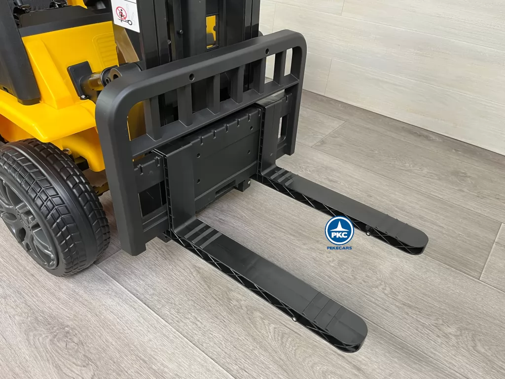 Carretilla Elevadora 12V 2.4G Amarilla barras