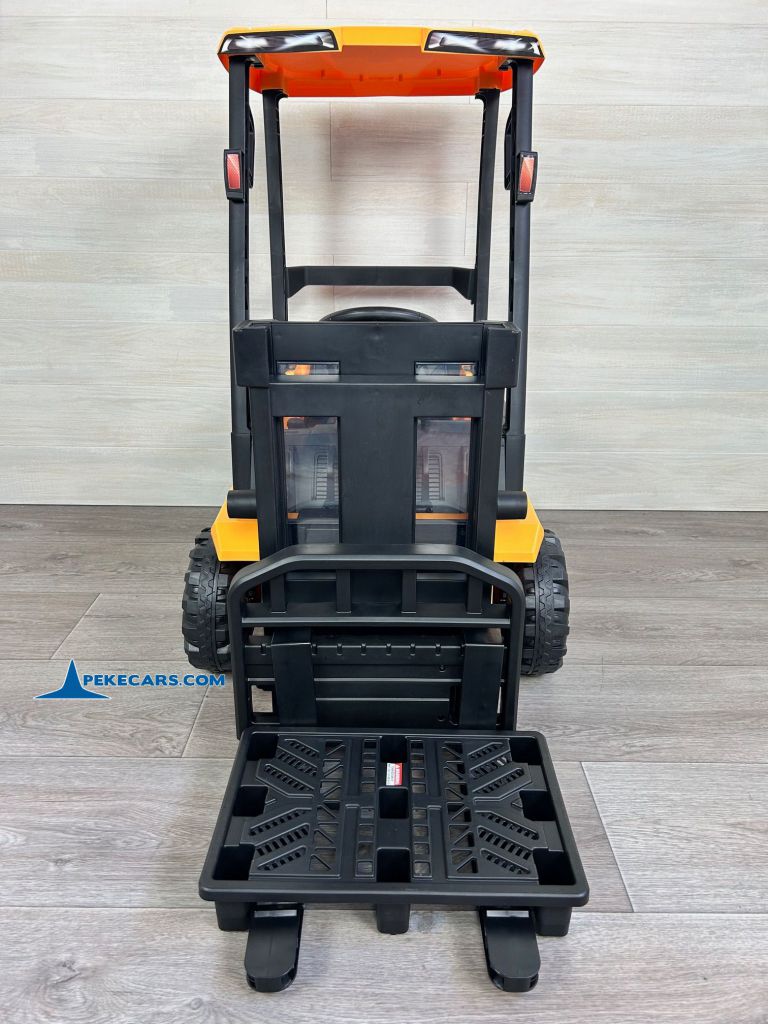 Carretilla Elevadora JCB 12V 2.4G Amarilla