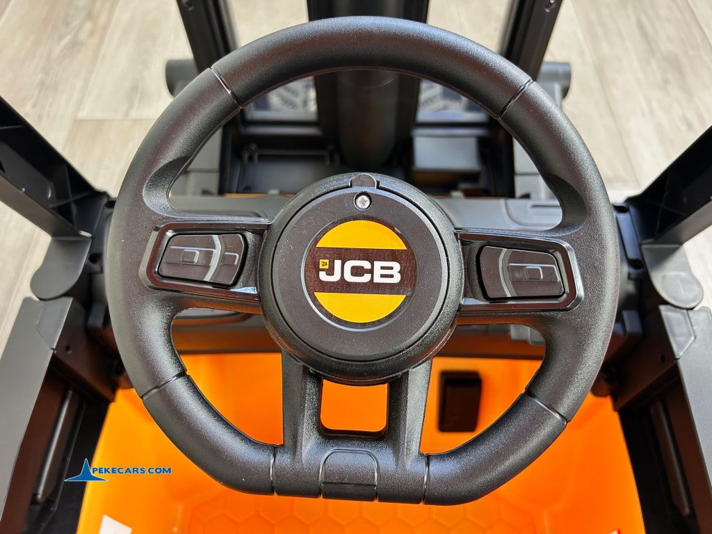 Carretilla Elevadora JCB 12V 2.4G Amarilla