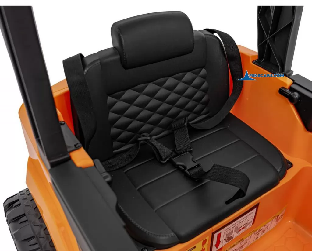 Carretilla Elevadora JCB 12V 2.4G Amarilla