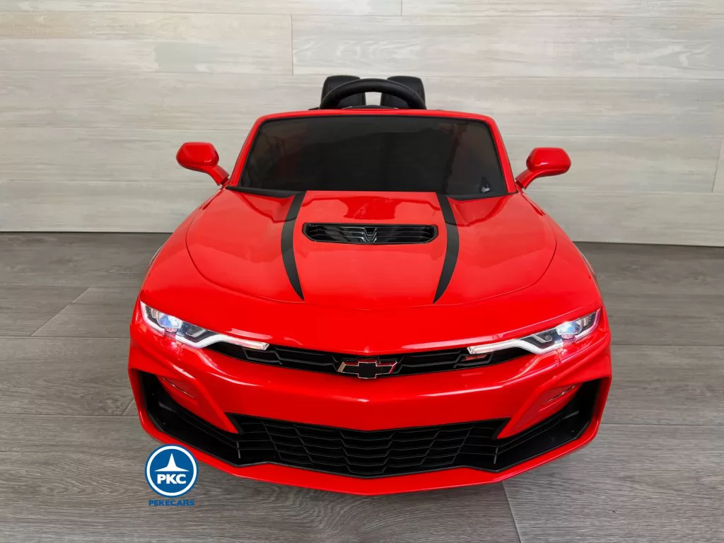 coche para niños Chevrolet Camaro SS V8 12V 2.4G Rojo