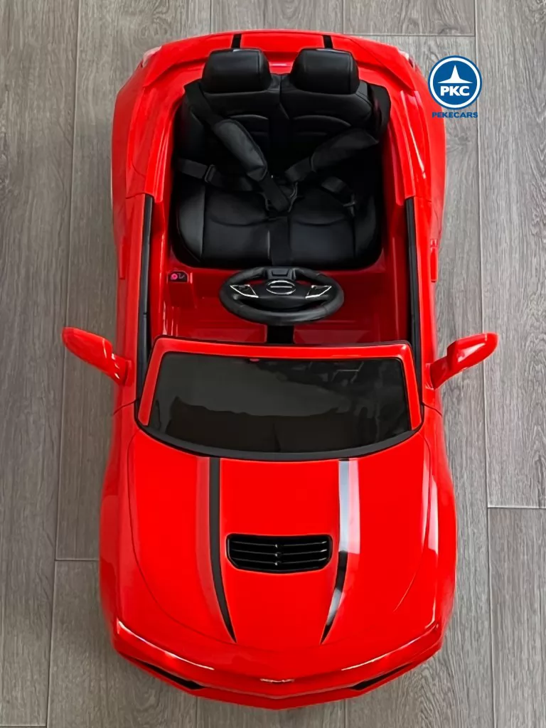 coche a bateria Chevrolet Camaro SS V8 12V 2.4G Rojo