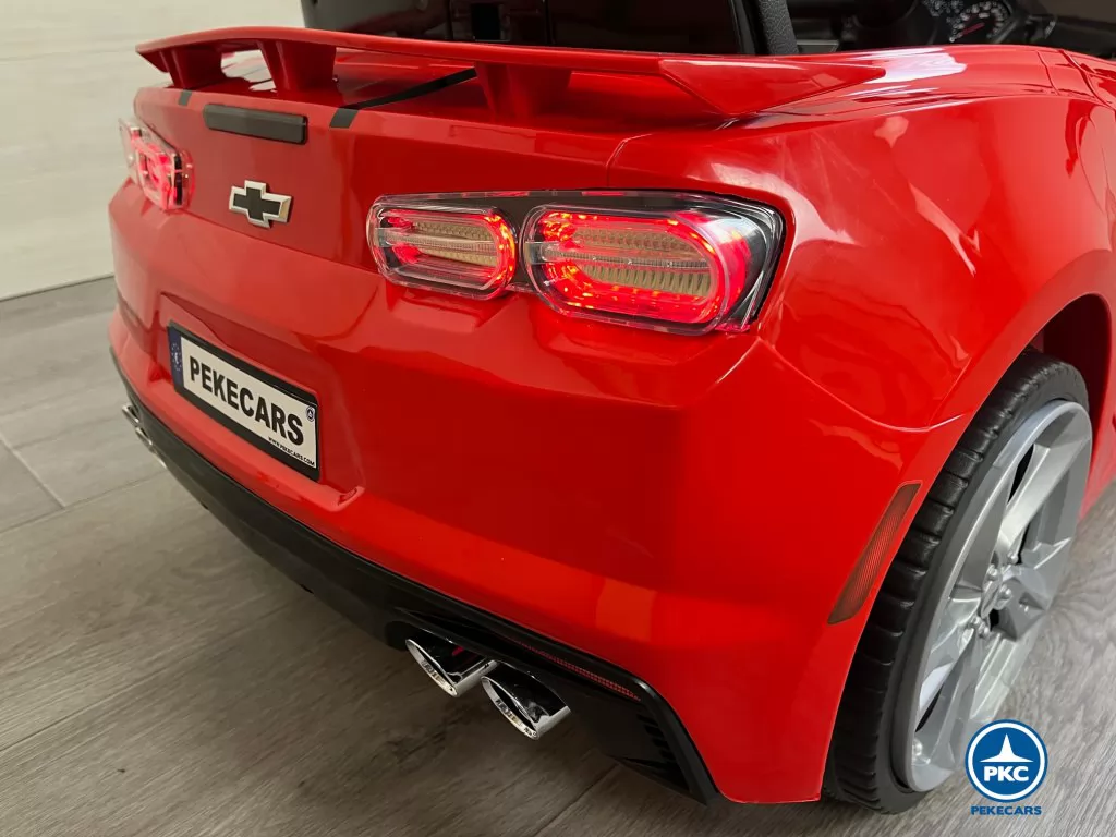 coche con mando Chevrolet Camaro SS V8 12V 2.4G Rojo