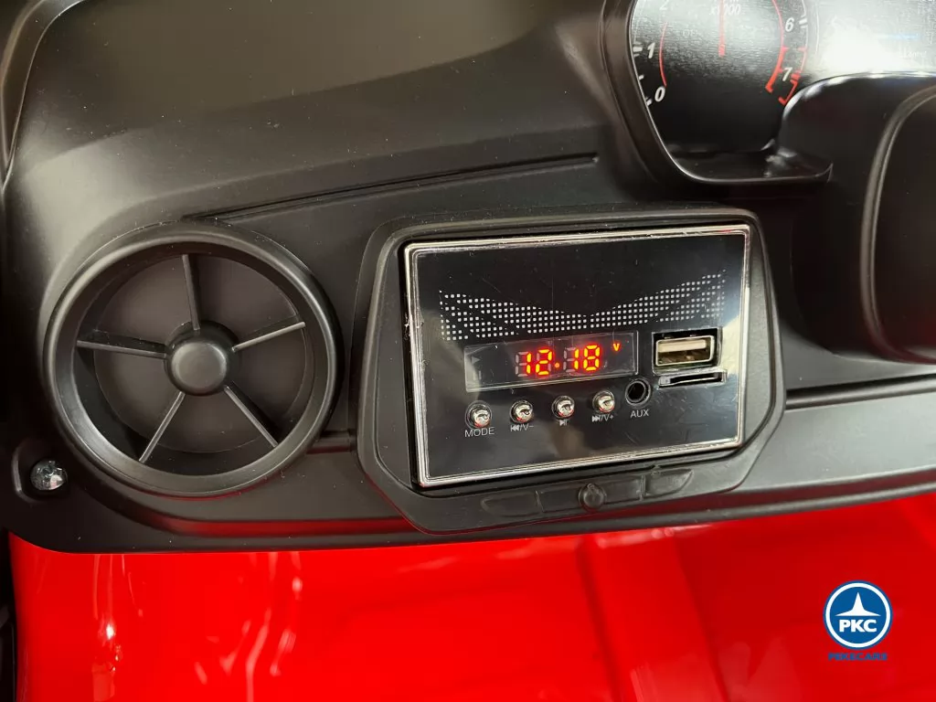 coche electrico infantil Chevrolet Camaro SS V8 12V 2.4G Rojo