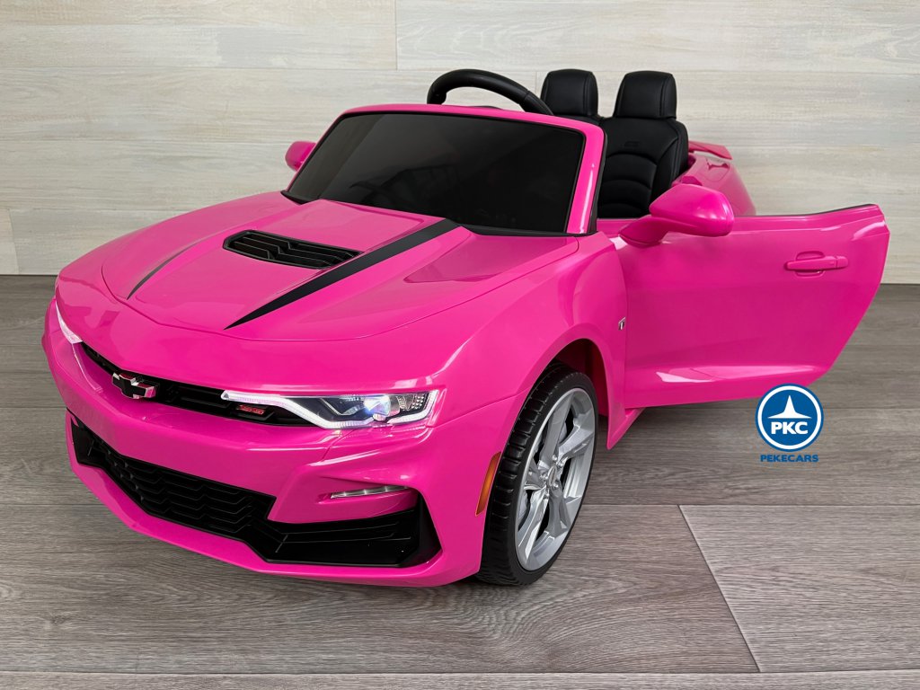 Chevrolet Camaro SS V8 12V 2.4G Rosa puerta abierta