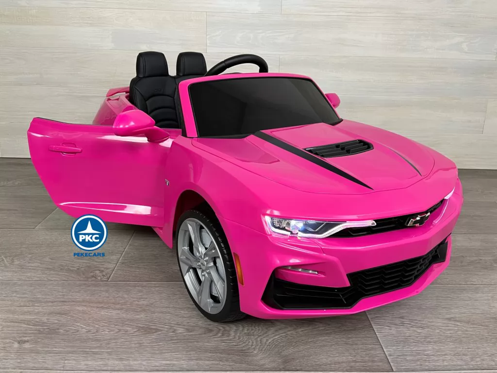 Chevrolet Camaro SS V8 12V 2.4G Rosa infantil