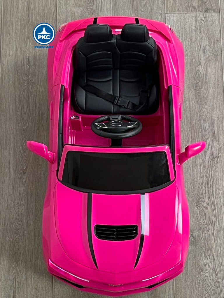 Chevrolet Camaro SS V8 12V 2.4G Rosa vista aérea