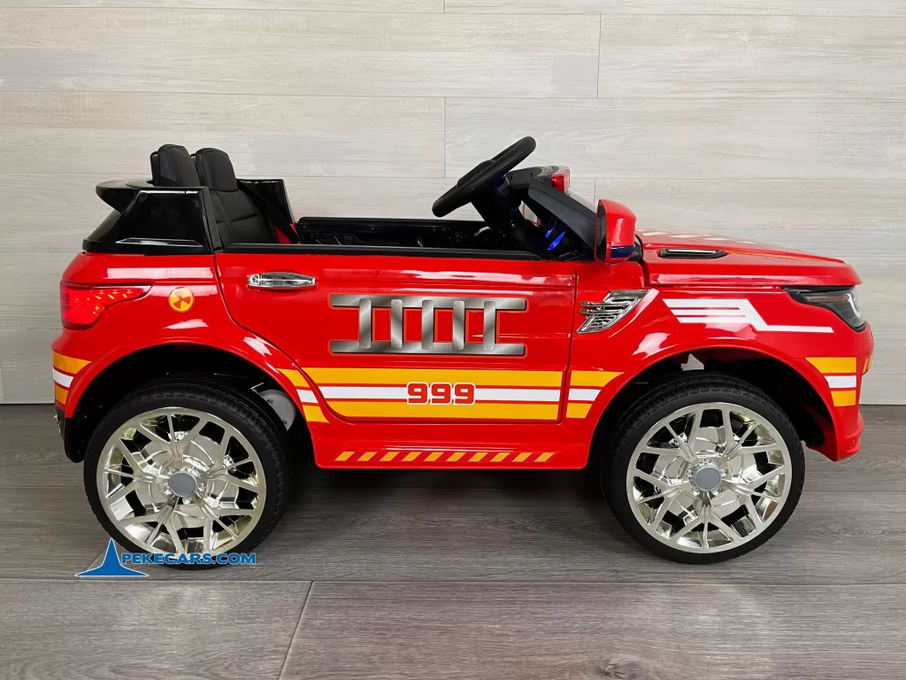 bomberos rojo coches teledirigidos lado izquierdo