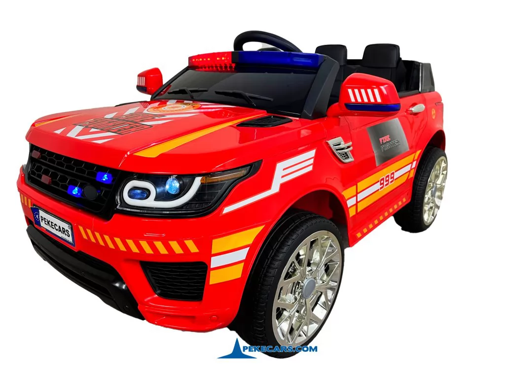 Coche de Bomberos 12V 2.4G Rojo
