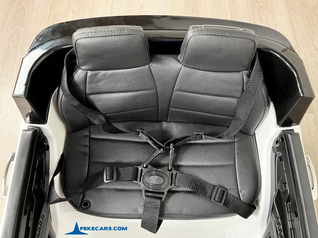 policia blanco coches para niños asiento