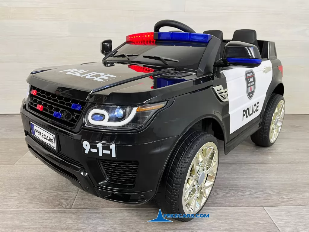 Coche de la Policia Nacional 12V 2.4G Negro