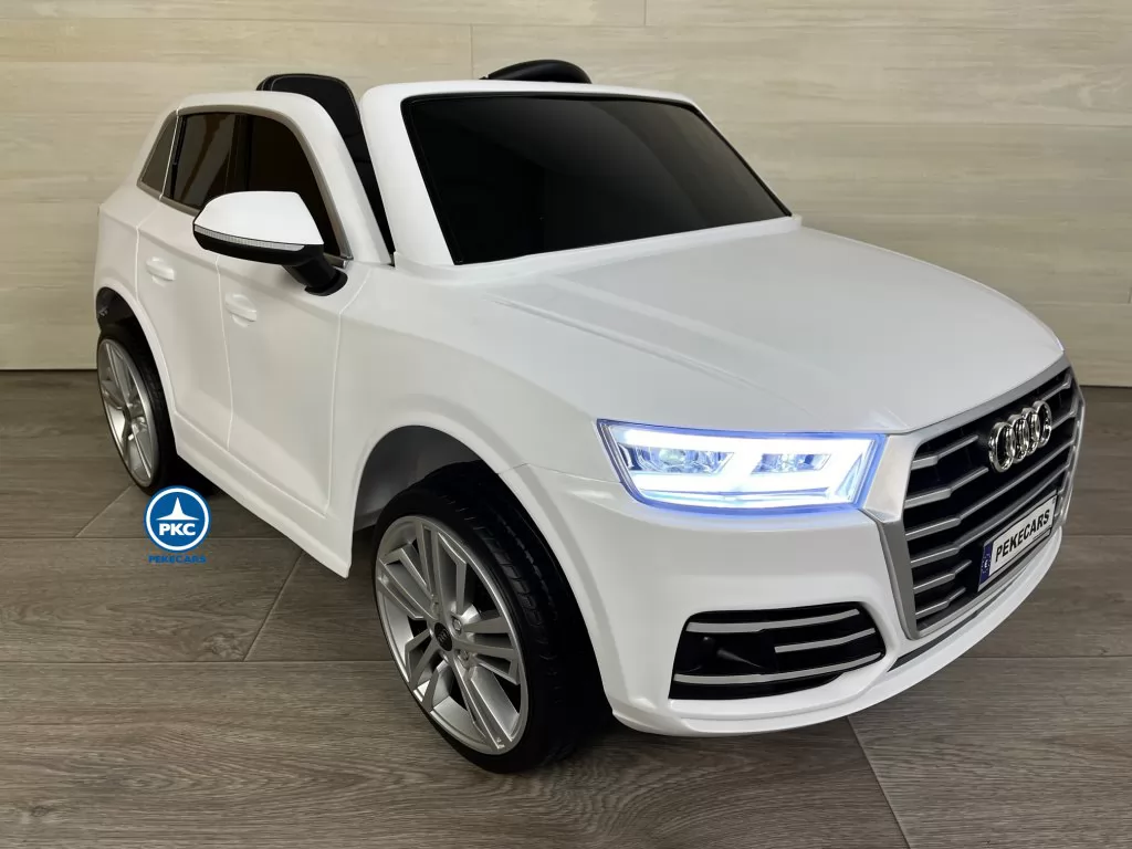coche bateria niño Audi Q5 12V Blanco