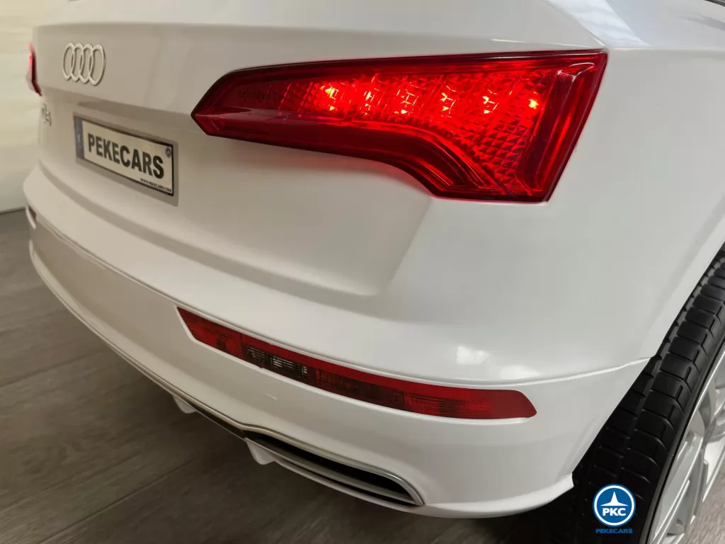 coche con mando Audi Q5 12V Blanco