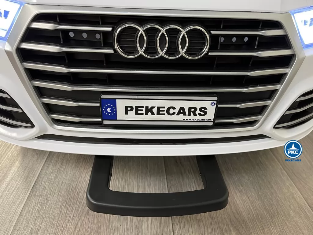 coche a bateria para niños Audi Q5 12V Blanco