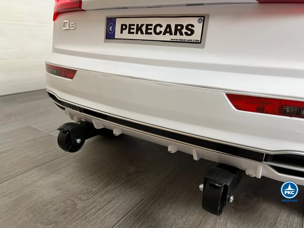 coche bateria bebe Audi Q5 12V Blanco