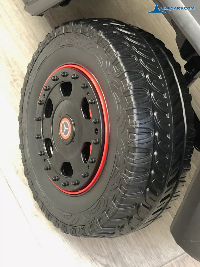 coche bebe electrico Mercedes G63 6x6 12V 2.4G Negro Metalizado