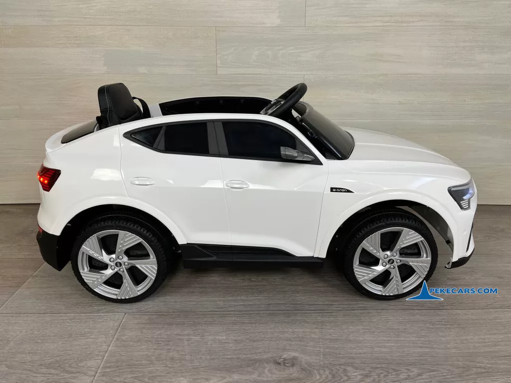 coche niño bateria Audi E-TRON Quattro Sportback 12V 2.4G Blanco