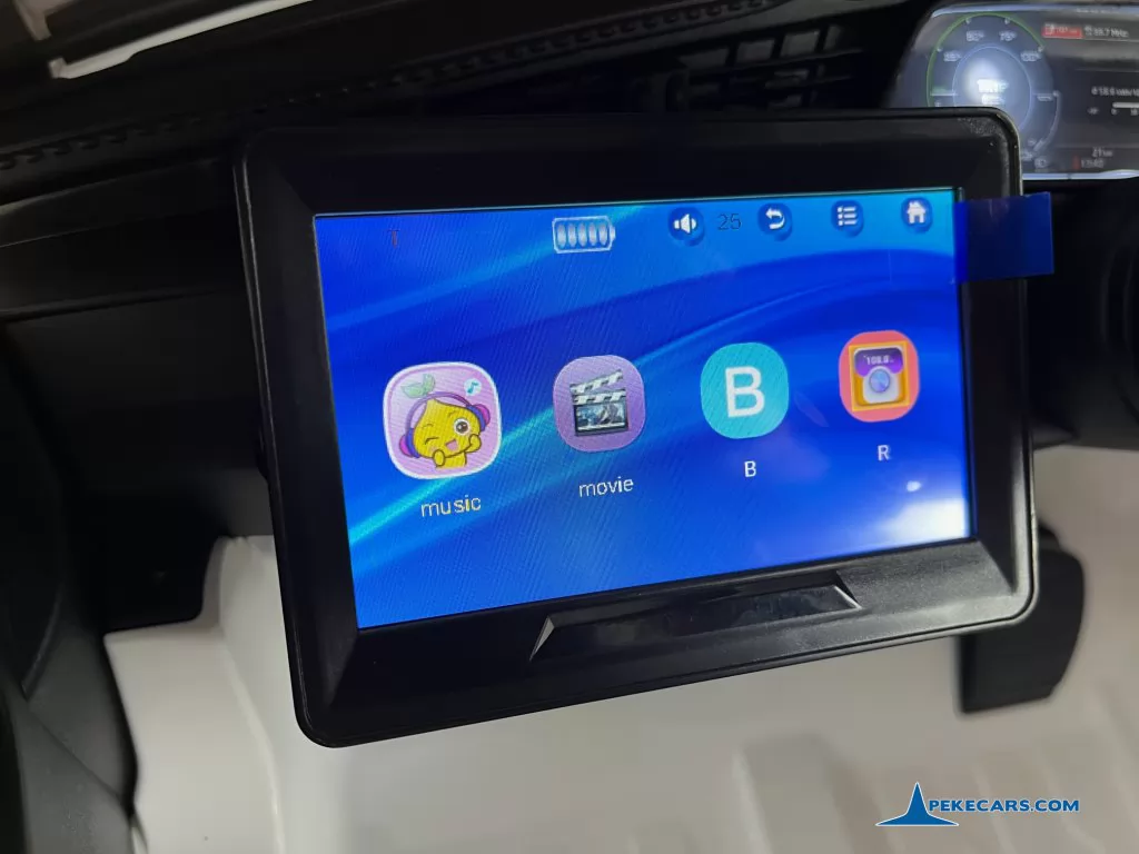 coche electrico infantil Audi E-TRON Quattro Sportback 12V 2.4G Blanco