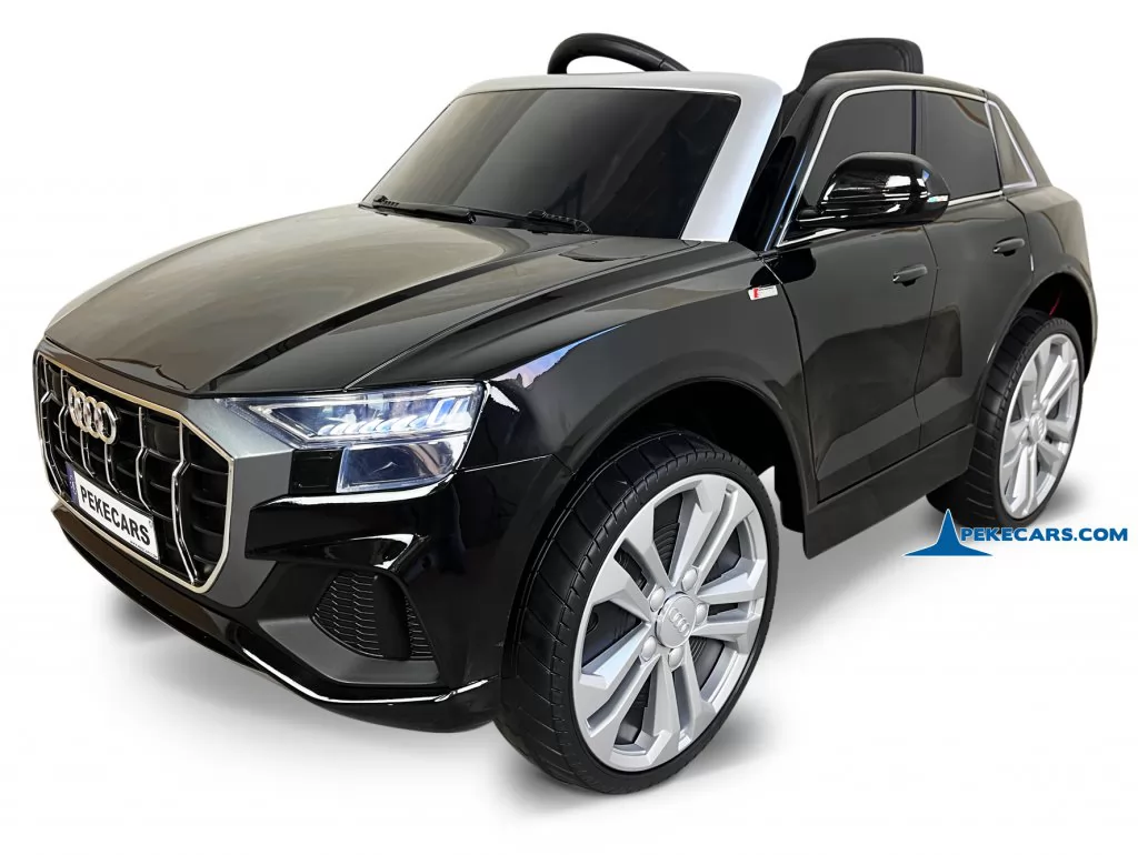 coche electrico bateria AUDI Q8 12V 2.4G Negro Metalizado