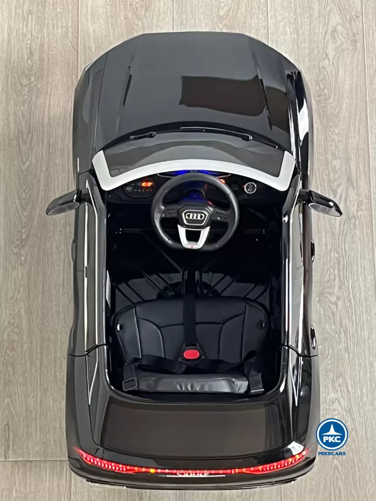 coche infantil AUDI Q8 12V 2.4G Negro Metalizado