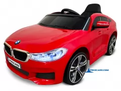 Coche electrico para niños BMW 6 GT 12V Rojo vista principal