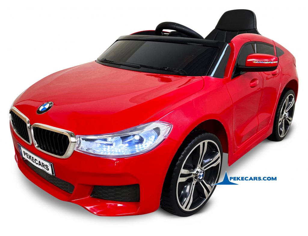 Coche electrico para niños BMW 6 GT 12V Rojo vista principal