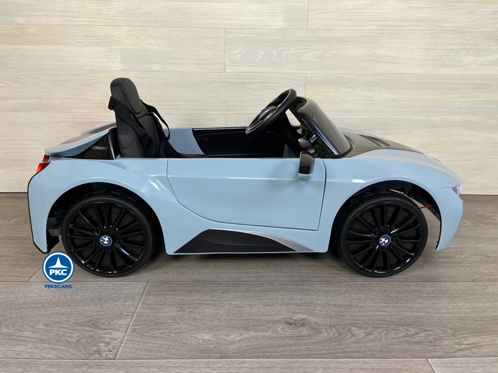 coche bateria BMW i8 Coupé 12V Azul Claro