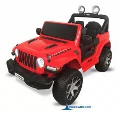 Jeep wrangler Rubicon 12V Rojo